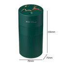 420ml Air Humidifier Car USB Charging Aroma Essential Oil Diffuser (Green)
