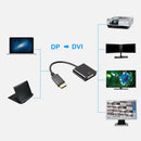 Displayport Display Port DP Male To DVI-D Female Adapter Converter Cabl TED