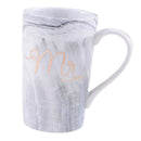 Large Ceramic Coffee Mugs Large Handle for Men Women  D118  gray