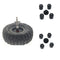 8Pieces Alum RC Car Wheel Rim Center Cap For