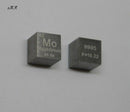 99.9% High Purity Molybdenum Metal MO 10.5g Carved Element Periodic Table 10mm