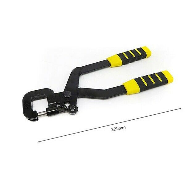 1X(Metal Keel Clamp Pliers Decorative Ceiling Keel Riveting Clamp 0.5-0.8mm