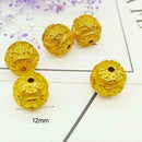 Transfer beads 12mm Chinese Wealth & Good Luck Jewelry AU J1Y8
