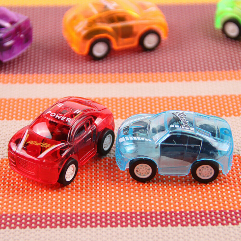 Funny Baby Children Best Gift 3Pcs Pull Back Toys Cars Set Candy Color Mini Cars