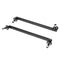 2pcs Universal Front Bumper Lip Splitter Strut Rod Support Adjuste 150mm Black