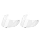 2 Pieces Motorcycle Helmet HD Visor For X14 Z-7 NXR Motor Sun  Clear