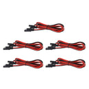 5Pcs 2m SAE to SAE Extension Cable DC Power Solar Battery Quick Disconnect