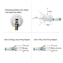 Mini PIR Sensor Detector Smart LED PIR Infrared Motion Sensor Durable W5L5