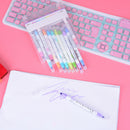 12pcs Marker Pens Soft writing Headed Fluorescent Pen Art Highlighter Drawing-y