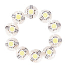 2x T5 B8.4D 5050 1SMD Car LEDDashboard Dash Gauge Instrument Light Bulbs WhitJ,a