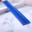Hairdressing Carbon Anti-static Comb Wide Tooth Hair Clipper Comb (Blue)