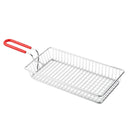 Rectangle Stainless Steel Fried Basket Strainer Fried Chicken Chips Colander