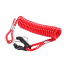 2PC Boat Outboard Engine Motor Lanyard Kill Stop Switch Safety Tether For Y K8B7
