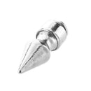 10pcs Cone Spikes Screw back Studs Round Base for DIY Craft Leathercraft U1U9