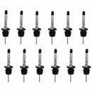 12Pcs Stainless Steel Spirit Bottle Speed Pourers Olive Oil Wine Pourer wit