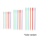 15pcs Plastic Sewing Needles Set Kids Knitting Education Embroidery Tools