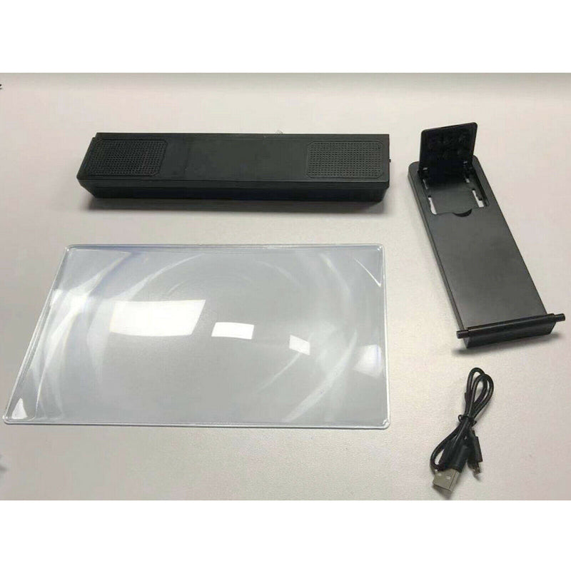 Portable 12" Smart Phone Screen Amplifier Phone Magnifying Screen Phone Accs