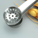 Stainless Steel Tea Tongs Tea Bag Squeezer Strainer Holder Grip Spoon Mini  N8F9