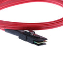 Mini SAS 4i SFF-8087 36P 4xSATA 7P HDD Hard Drive Splitter Cable 12Gbps