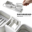 Kitchen Sink Faucet Sponge Soap Storage Organizer Shelf Rack Cloth Holder O0B2