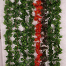 5Pcs 7.8Ft Artificial Leaf Garland Plants Vine Foliage Boston Ivy Home decor