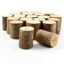 Rustic Real Wood Base Wedding Table Name Number Holder Party Decoration Car