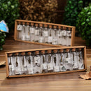 12Pcs Mini Small Fancy Glass Bottle Wishing Handwork Lucky Pendant Necklace