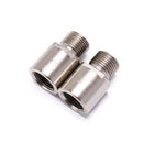1 pair steel bike pedal extenders bicycle pedal spacers for road bicycle p ME