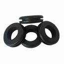 180 Pcs Round Rubber Grommet Assortment Set: Electrical Conductor Gasket Ri