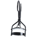 5X(Cosmetic Tool Black Handgrip Curling Lashes Eyelash Curler T1O5)