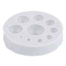 Round cake mold soap mold silicone baking mould for candy chocolate ice lattice