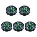 5Pcs Mini  Survival 15mm Clear Liquid-filled Camping Hiking Compass