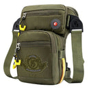 Men Nylon Drop Leg Bag Hip Bag on the Thigh Handy Fanny Pack Belt Hip Bum P