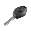 3 Buttons Remote Car Key Fob Case Replacement Shell for BMW E81 E46 E39 E60