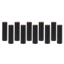 Wine Bottle Heat Shrink Capsules Foils Covers Cpas Homebrew 32mm 100pcs Black