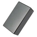 2 Pieces Black Sealed Closed Double Coil Electric Guitar Pickup Covers