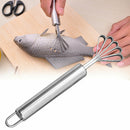 Fruit Coconut Shaver Kitchen Fish Cleaning Scales Scraper Tool Stainless Steel