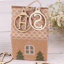 26PCs Letter Tag A-Z Name Surname Xmas Advent Calendar Christmas Gift Box LaB3C