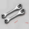 Metal Universal Multi-function Rotary Socket Wrench 8-in-1 Supplies 255x50mm