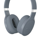 VJ087 Wireless Bluetooth Headphone Foldable Deep Bass Bluetooth Headset Gray