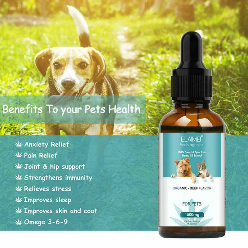 30ml Pet Care Strengtheens Immunity Essential Oil Relieve Nursing Sesame Oil