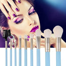 9pcs Makeup Brush Foundation Powder Eye Shadow Brush Set with Cosmetic Bag