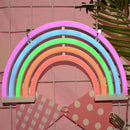 New Cute Rainbow Neon Sign Led Rainbow Light Lamp for Dorm Decor Rainbow De