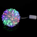50 LED RGB Flower Colorful Ball Fairy Light Flash Lamp Christmas Decoration