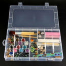 28 Multiple plastic storage box jewelry box Separable