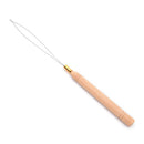 Wooden Handle Pulling Loop Needle Hair Extension Tool All Kinds Micro Beads Z