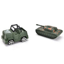 307x Military Base Set 4cm Soldiers Army Figures & Accs - Tank Warplane More