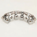 10PCS Guitar Roller String Trees Chrome for Electric Guitar Accessory Set