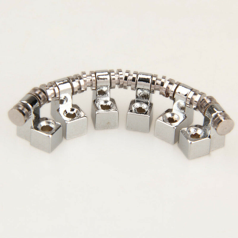 10PCS Guitar Roller String Trees Chrome for Electric Guitar Accessory Set