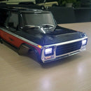 1/10 RC Car Front and Rear Led Light System Set for TRX4 Crawler Car for Fo